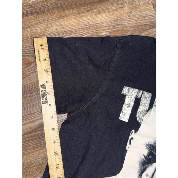 HIP HOP TUPAC 2PAC PRAYER BLACK T SHIRT 90s Y2K Rap SMALL - Picture 8 of 9